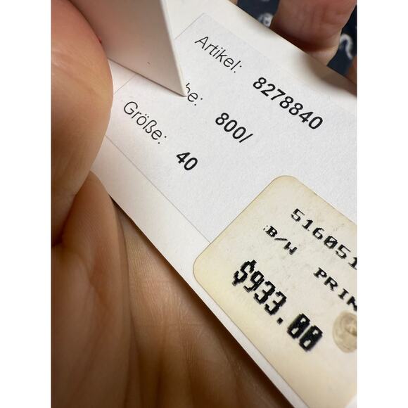 NWT Maison Common Silk Blouse Sz. 40 (US 8) - Picture 16 of 16